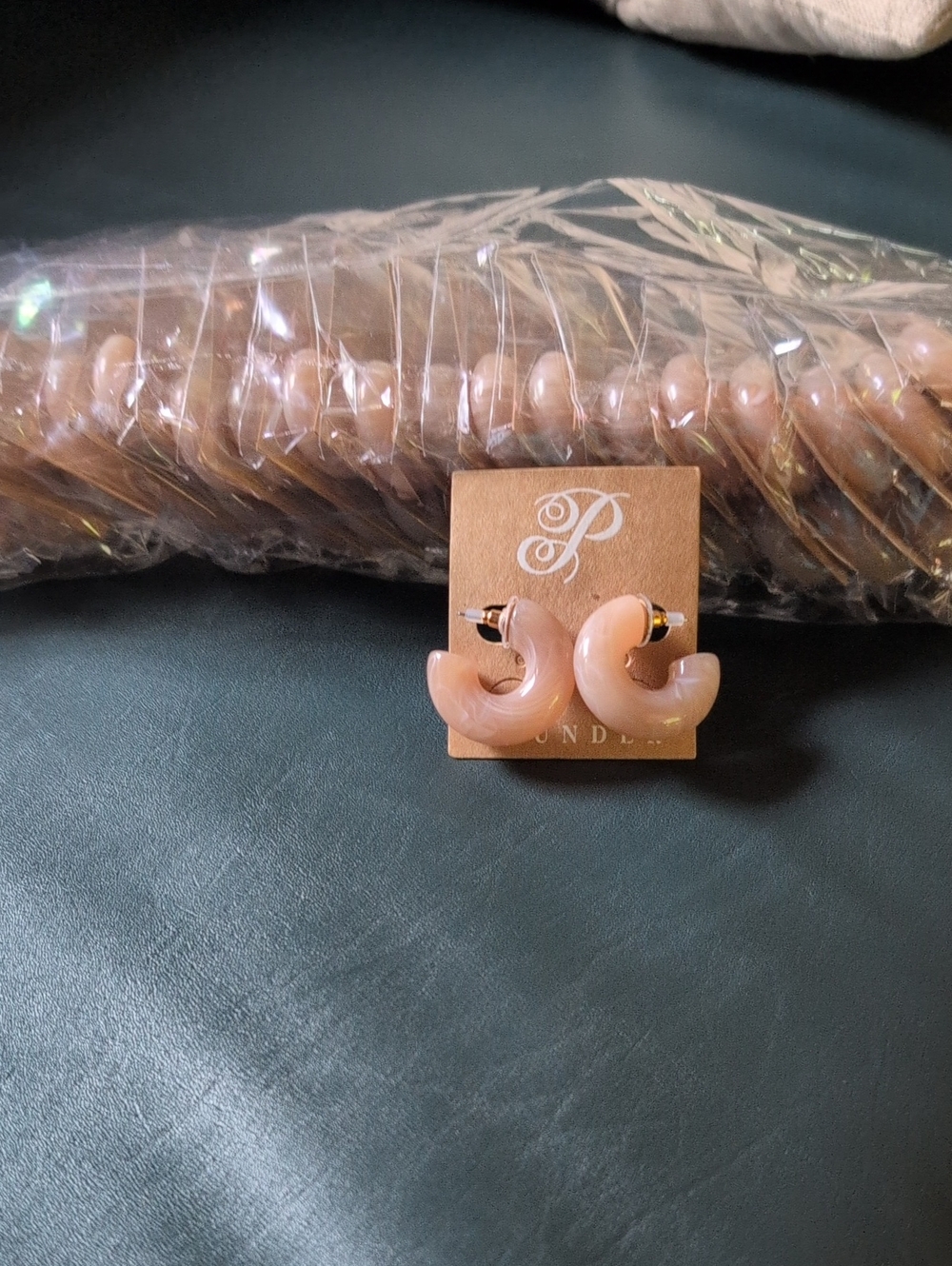 Plunder Bundle Of 20 Resin Hoop Earrings. NWT